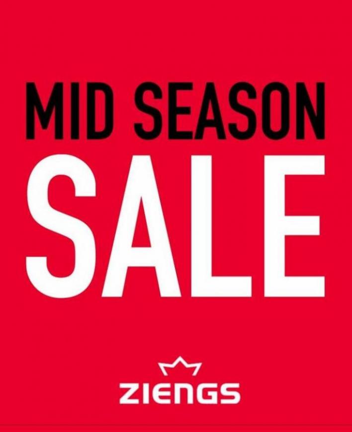 Mid Season Sale. Ziengs. Week 42 (2023-10-21-2023-10-21)