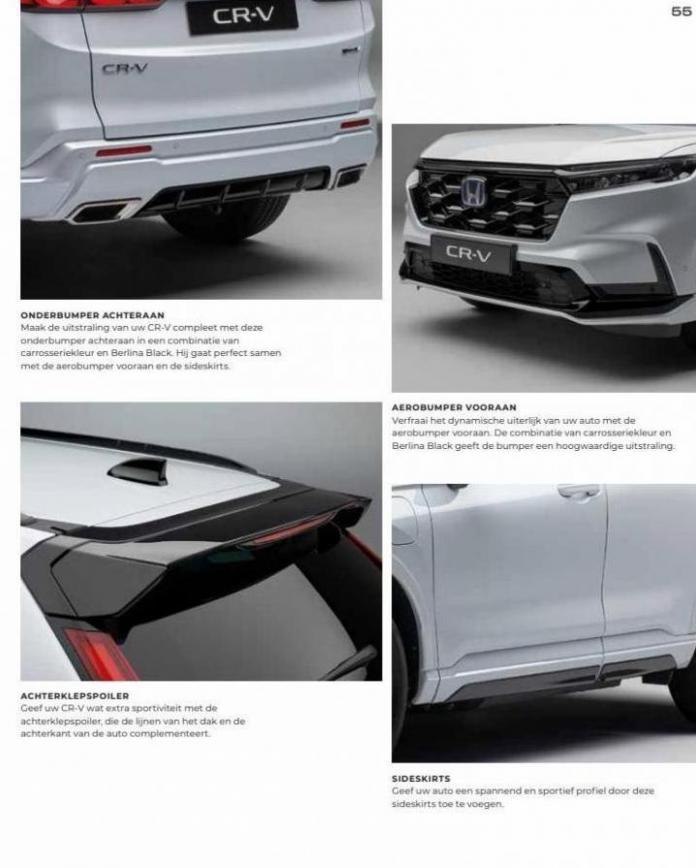 Honda CR-V e:HEV & e:PHEV — Brochure. Page 55