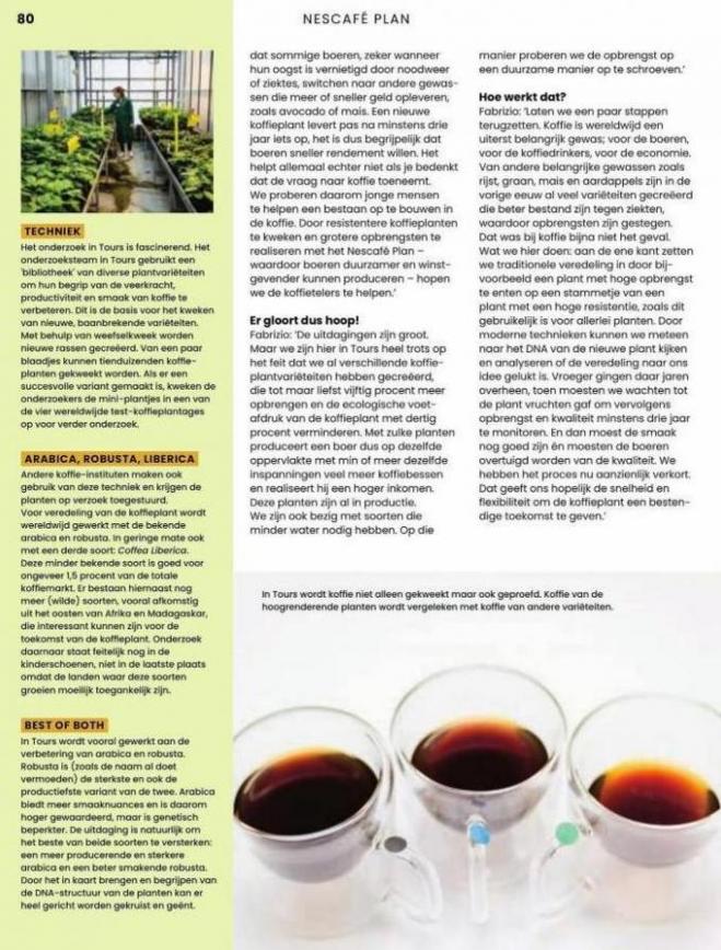 Koffie voor thuis Boon. Page 80