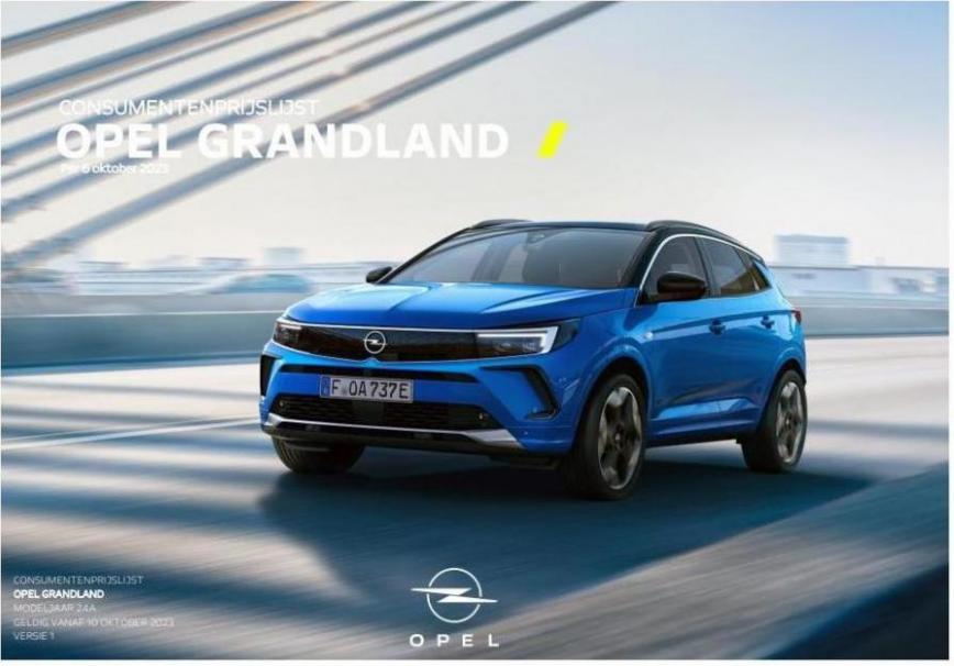 Prijslijst Grandland. Opel. Week 42 (2024-01-19-2024-01-19)
