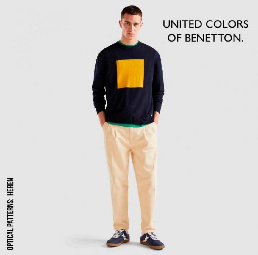 OPTICAL PATTERNS: Heren. United Colors of Benetton. Week 40 (2023-11-13-2023-11-13)