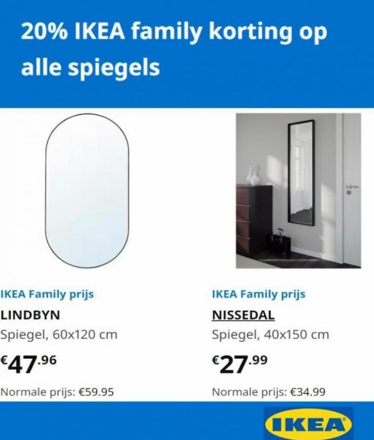 20% Ikea Family Korting op alle spiegels. Page 3