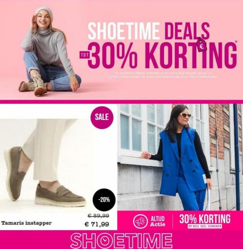 Shoetime Deals tot 30% Korting. Shoetime. Week 46 (2023-11-24-2023-11-24)
