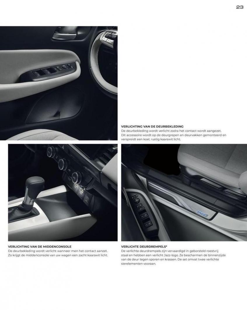 Honda Jazz e:HEV — Brochure Accessoires. Page 25