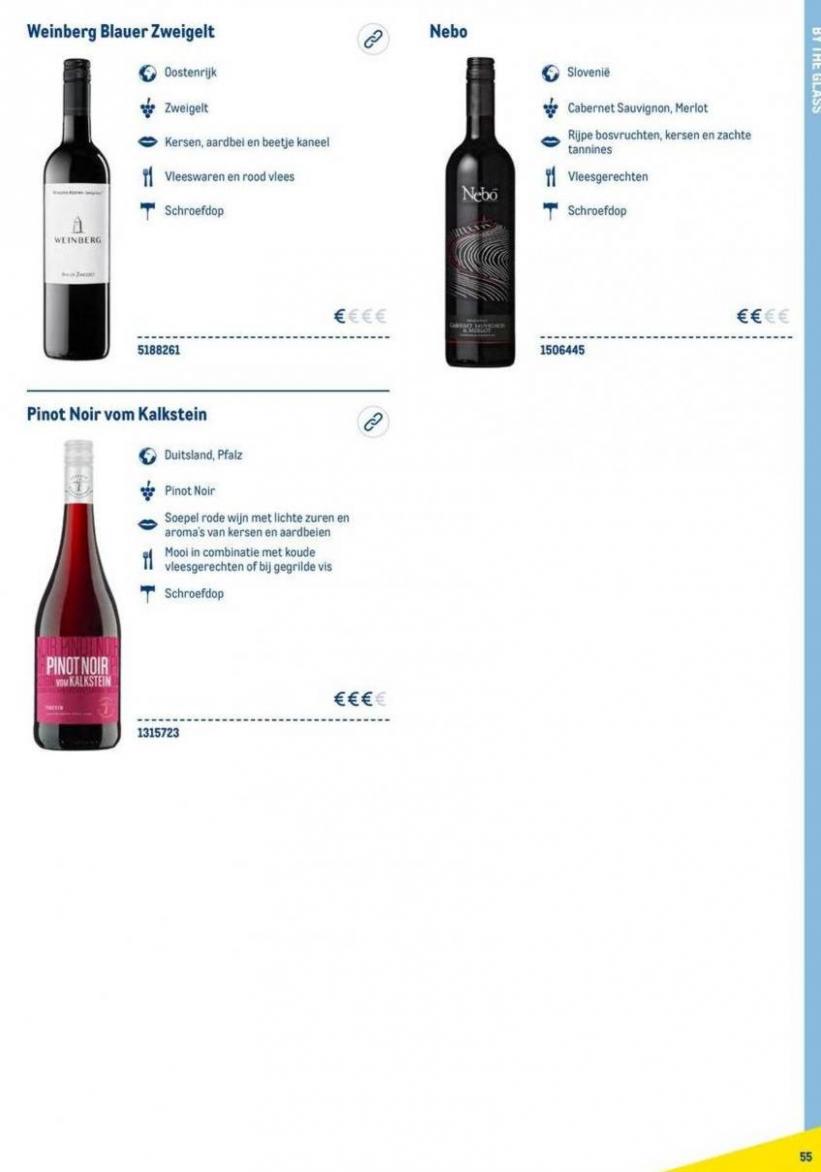 Wijn - Horeca Bezorgservice. Page 55
