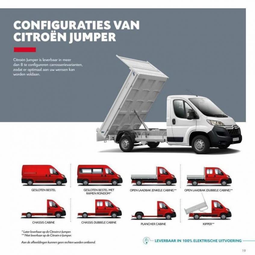 Citroën Nieuwe ë-Jumper. Page 19