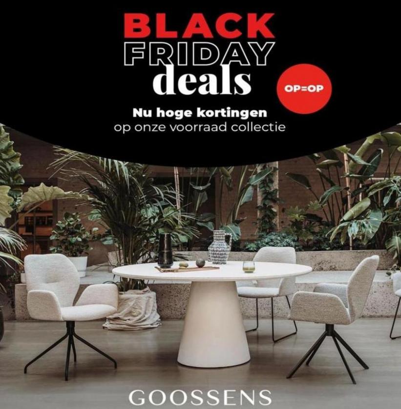 Black Friday Deals. Goossens. Week 44 (2023-11-20-2023-11-20)