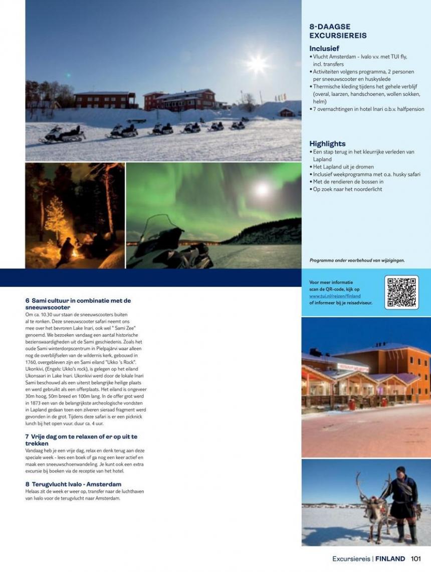 Fins Lapland, Zweden, Noorwegen, IJsland. Page 101