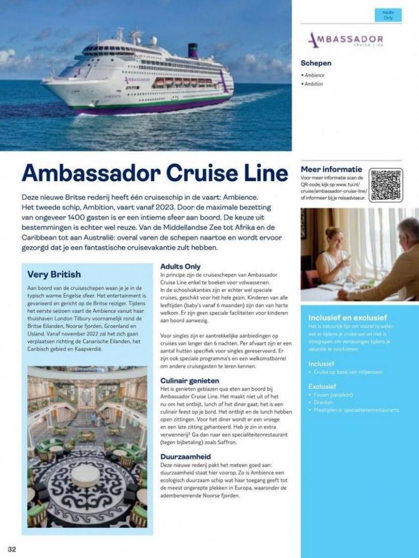 Cruises Inspiratiemagazine. Page 32