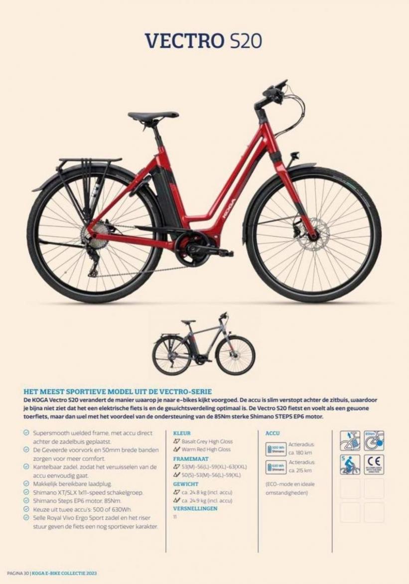 Brochure E-Bike 2023. Page 30