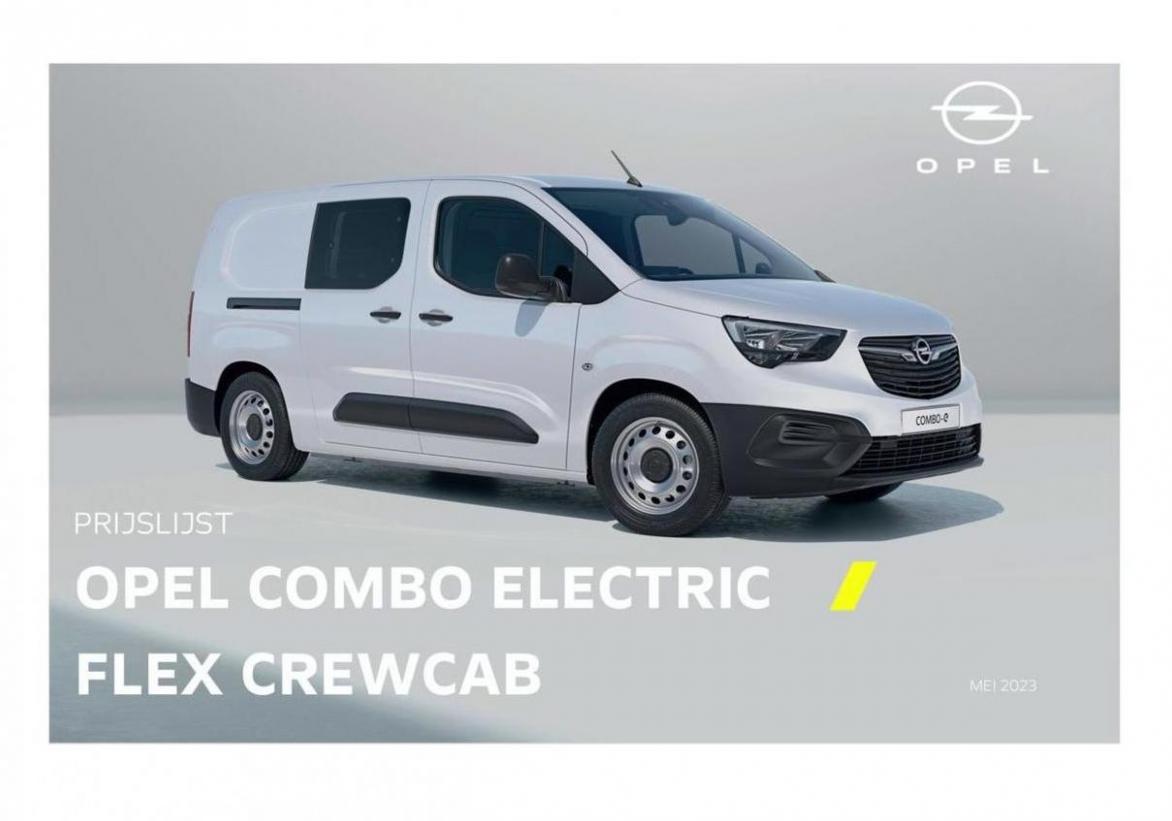 Prijslijst Combo Electric / Flex Crewcab. Opel. Week 42 (2024-01-19-2024-01-19)