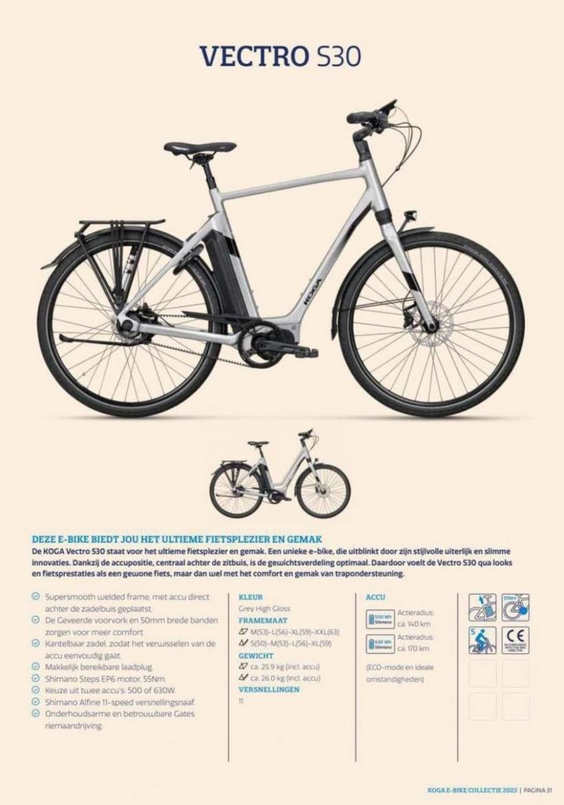 Brochure E-Bike 2023. Page 31