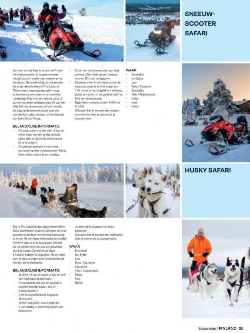 Fins Lapland, Zweden, Noorwegen, IJsland. Page 65