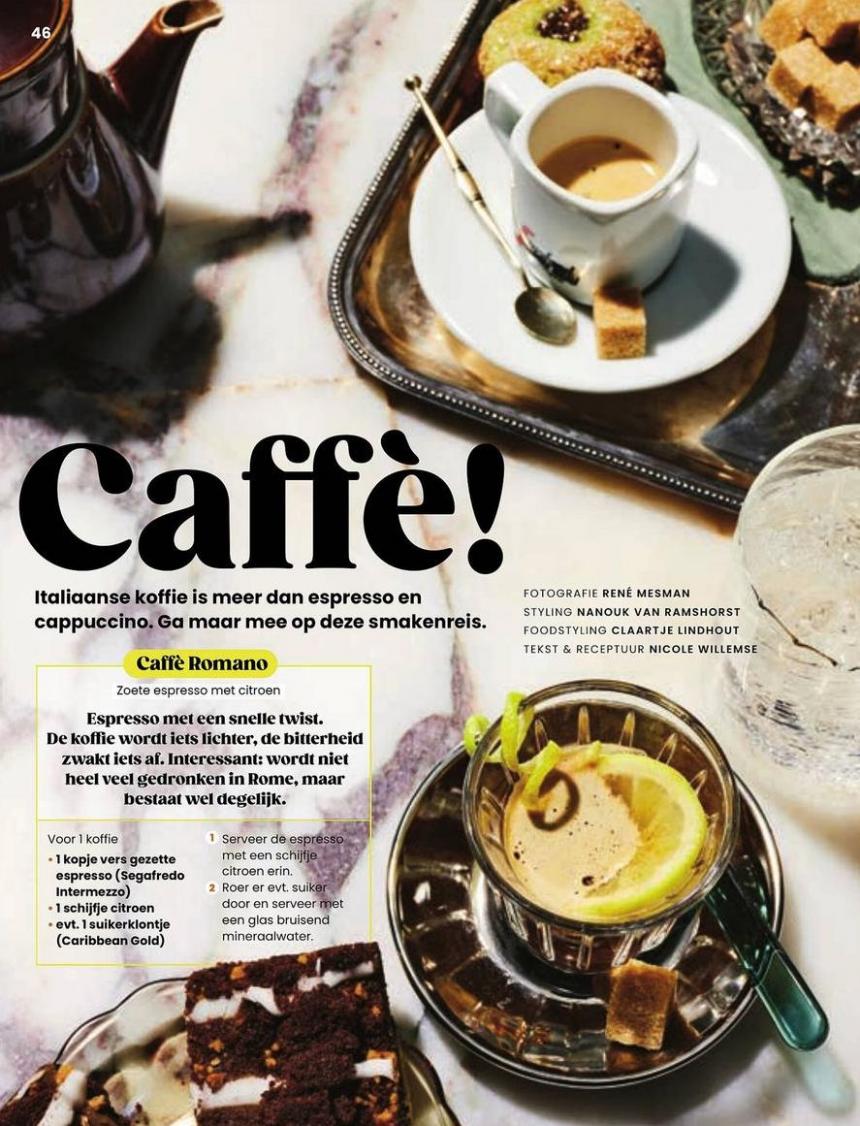 Koffie voor thuis Boon. Page 46