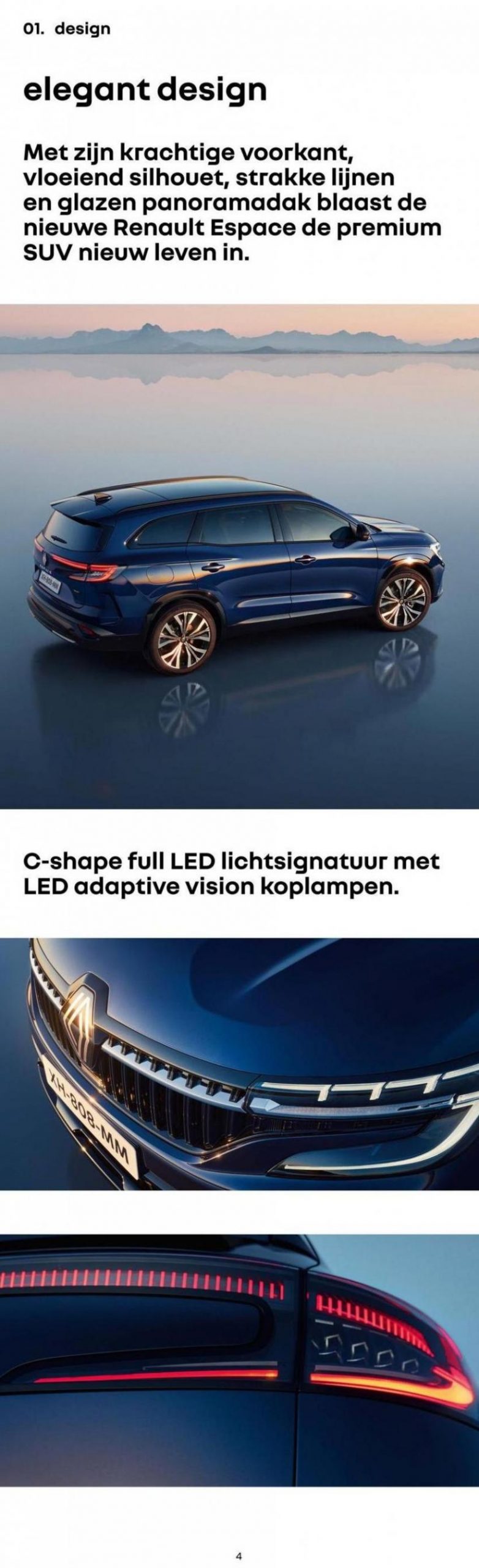Renault Nieuwe Espace E-Tech Full Hybrid. Page 4
