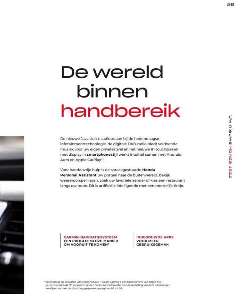 Honda Jazz e:HEV — Brochure. Page 31