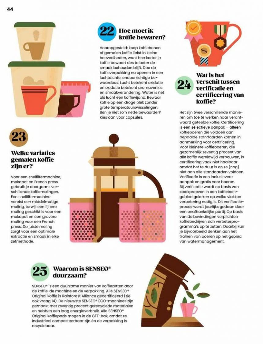 Koffie voor thuis Boon. Page 44