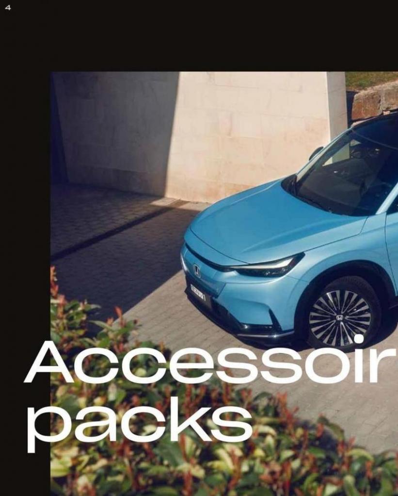 Honda e:Ny1 — Brochure Accessoires. Page 4