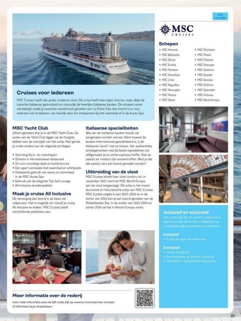 Cruises Inspiratiemagazine. Page 21