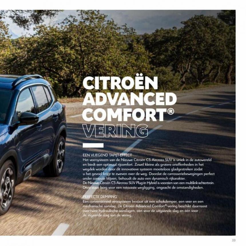 Citroën Nieuwe C5 Aircross SUV Hybrid. Page 33