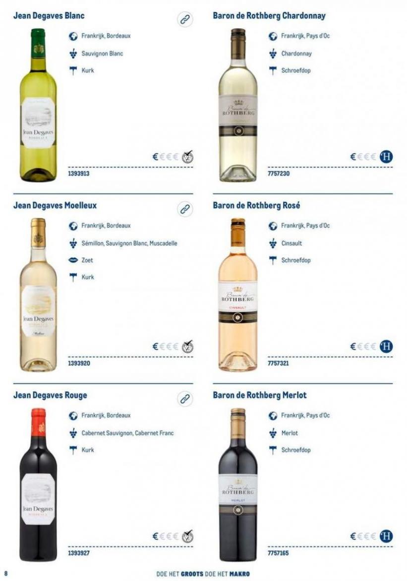 Wijn - Horeca Bezorgservice. Page 8