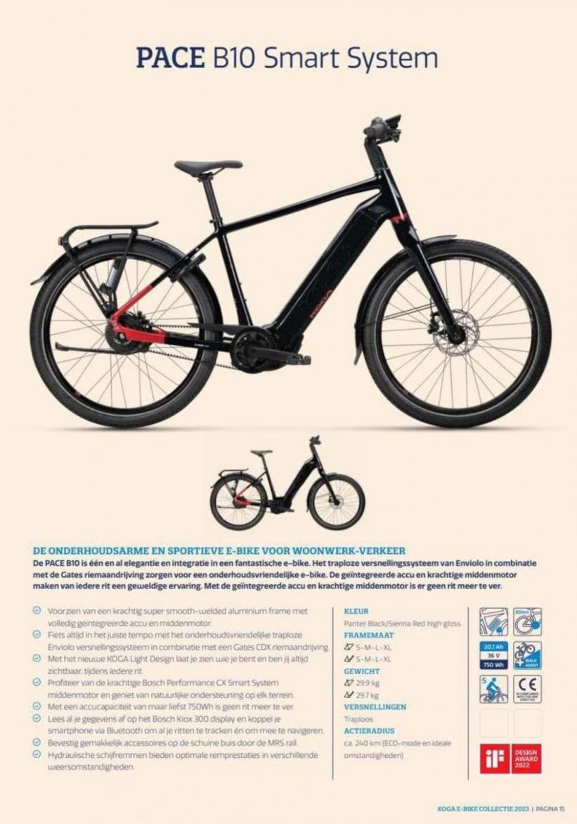 Brochure E-Bike 2023. Page 15