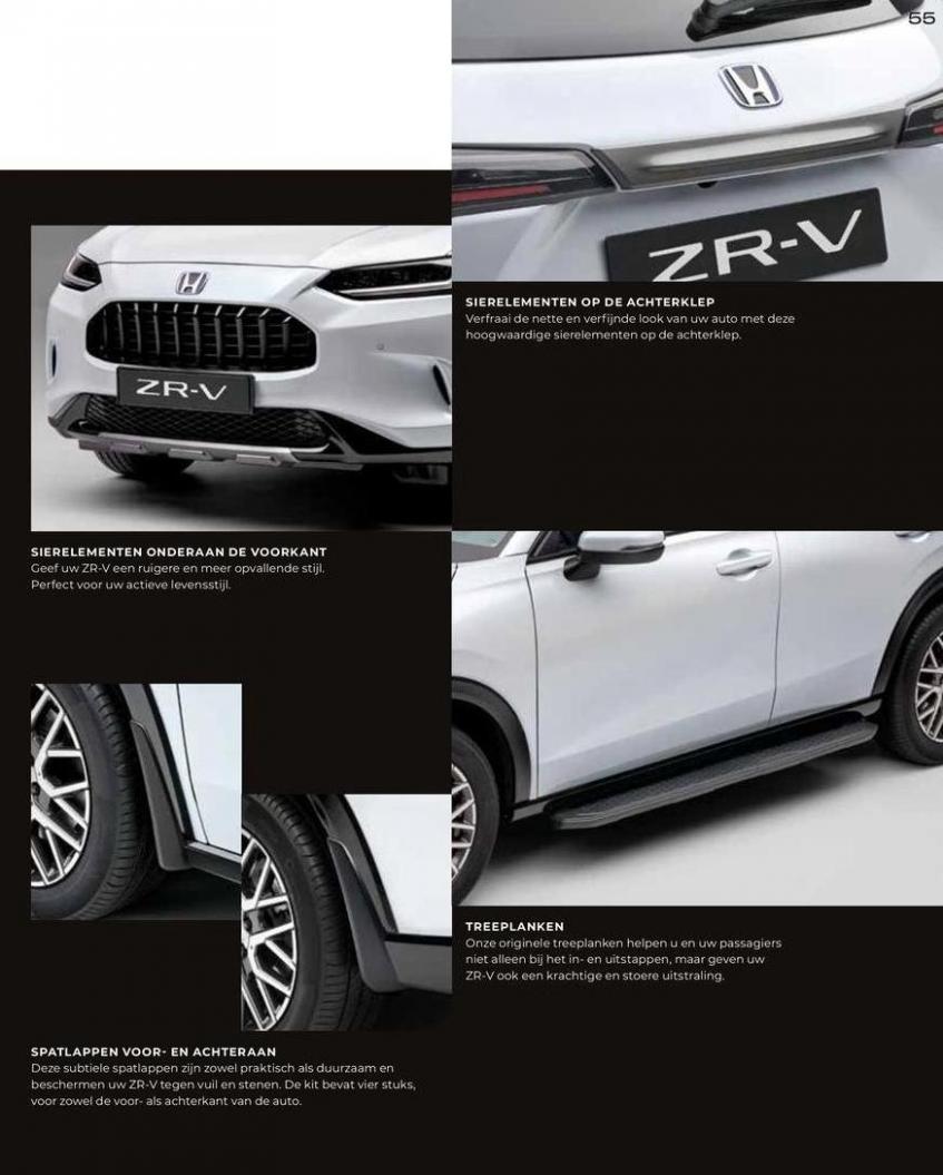 Honda ZR-V e:HEV — Brochure. Page 55