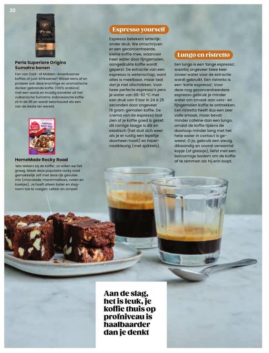 Koffie voor thuis Boon. Page 20