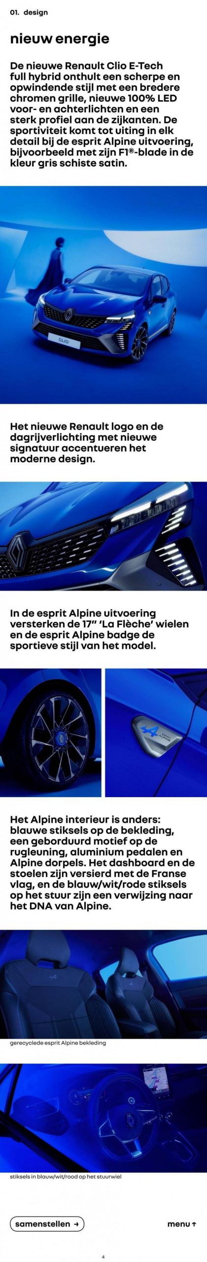 Renault Nieuwe Clio. Page 4