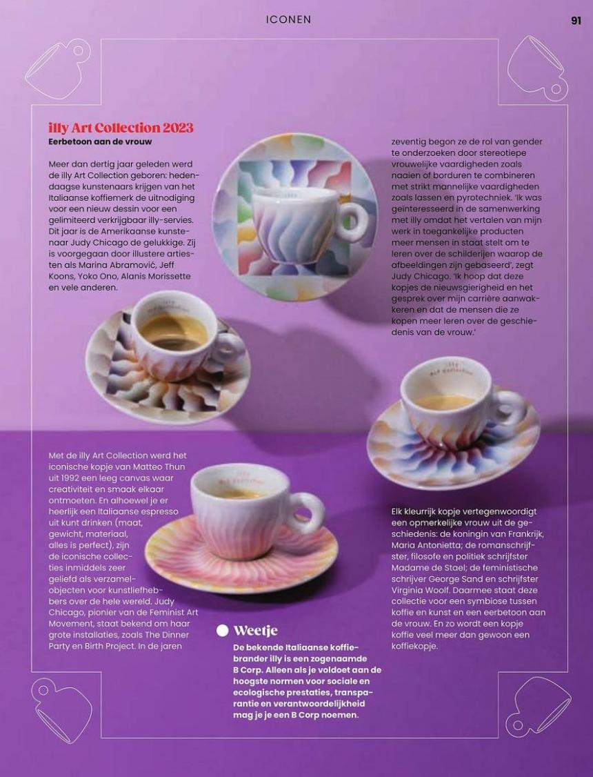 Koffie voor thuis Boon. Page 91