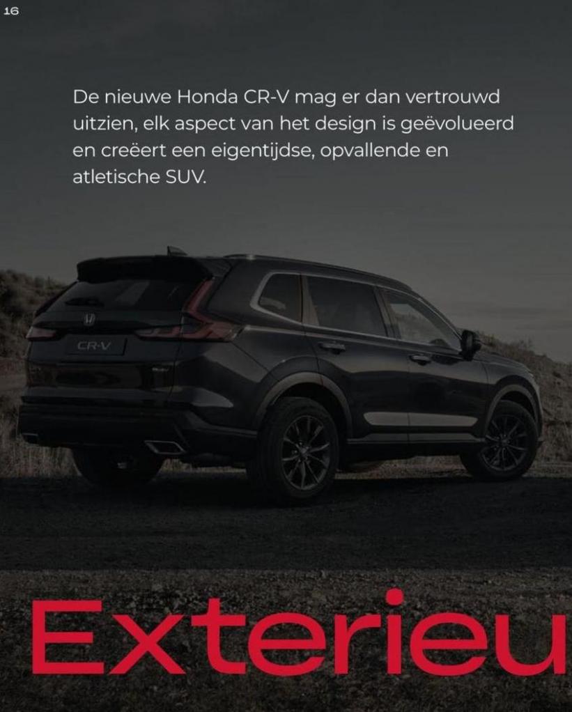 Honda CR-V e:HEV & e:PHEV — Brochure. Page 16