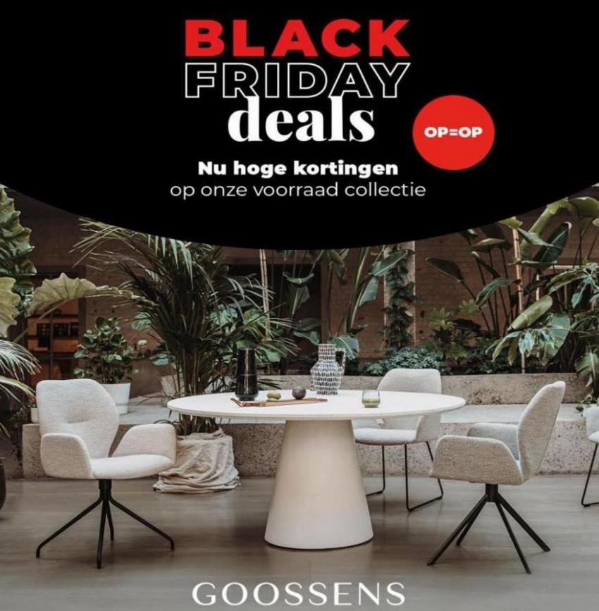 Black Friday Deals. Goossens. Week 44 (2023-11-15-2023-11-15)