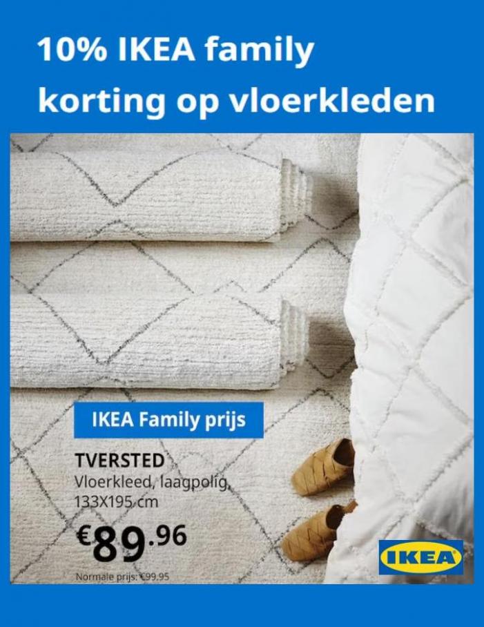 10% Ikea Family Korting op vloerkleden. IKEA. Week 45 (2023-11-17-2023-11-17)