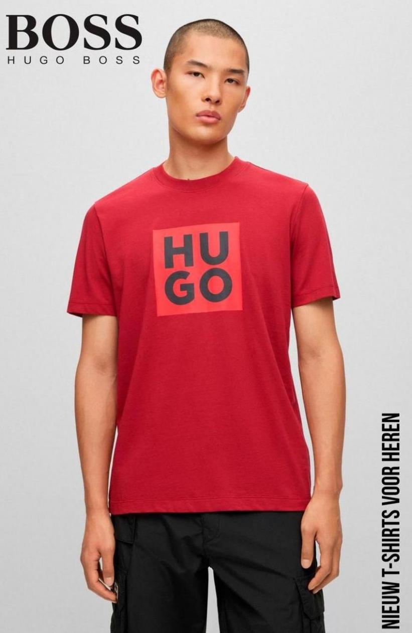 Nieuw T-Shirts voor Heren Hugo Boss. Hugo Boss. Week 43 (2023-12-06-2023-12-06)