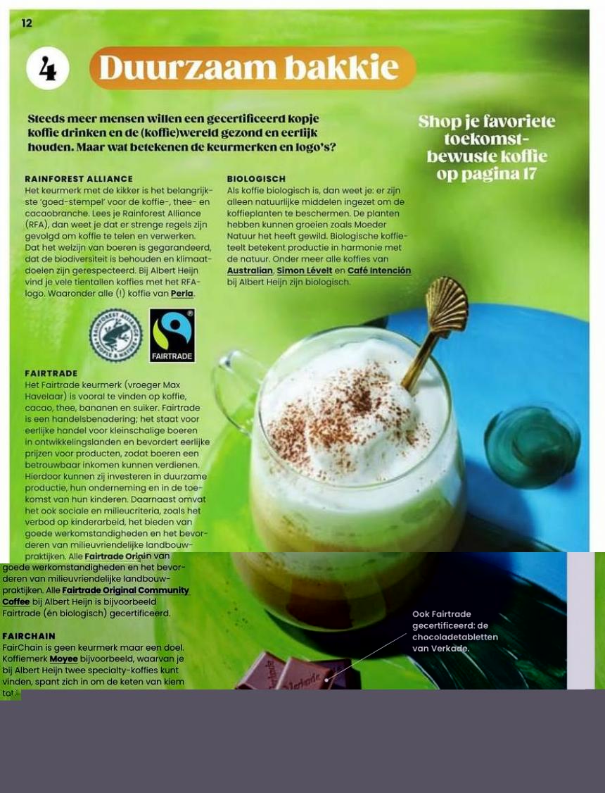 Koffie voor thuis Boon. Page 12