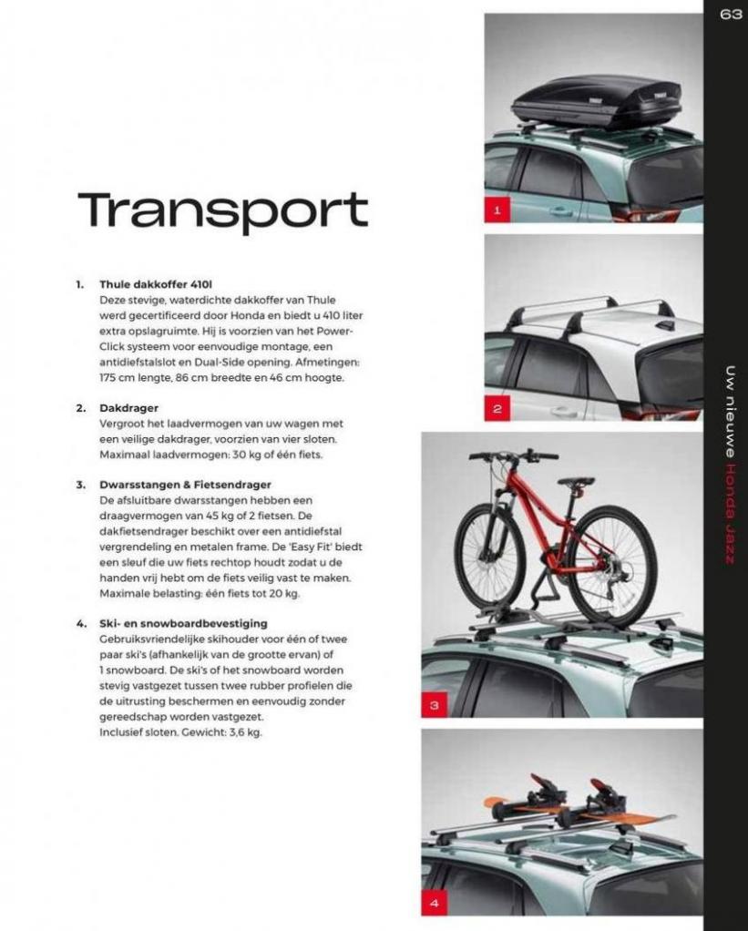 Honda Jazz e:HEV — Brochure. Page 65
