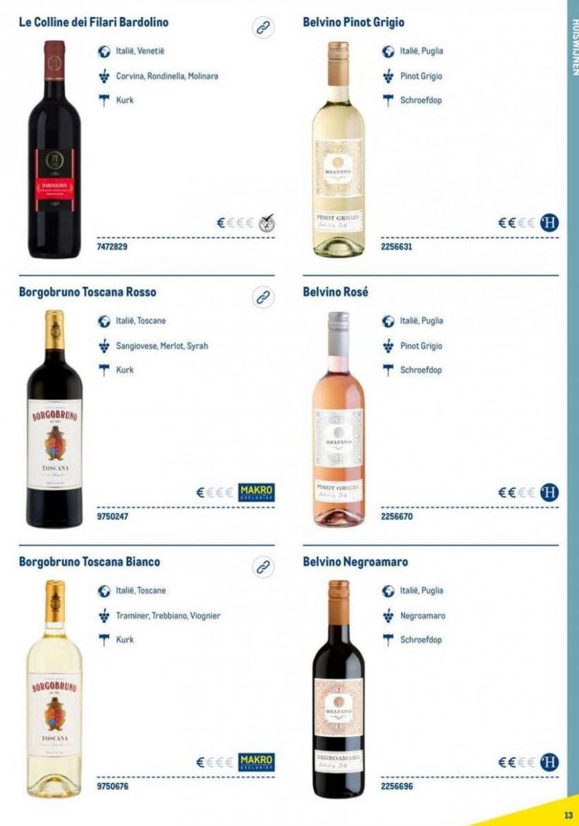 Wijn - Horeca Bezorgservice. Page 13