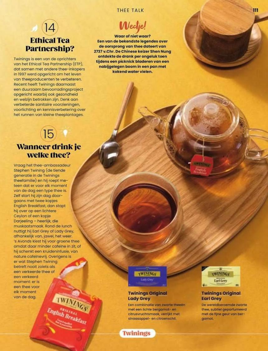 Koffie voor thuis Boon. Page 111