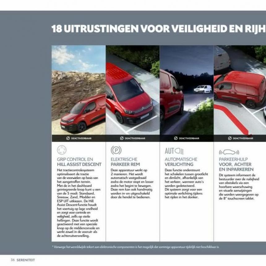 Citroën Nieuwe Berlingo Van. Page 36