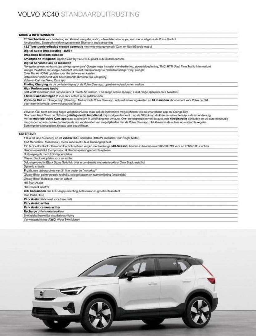 Volvo XC40 Pure Electric. Page 4