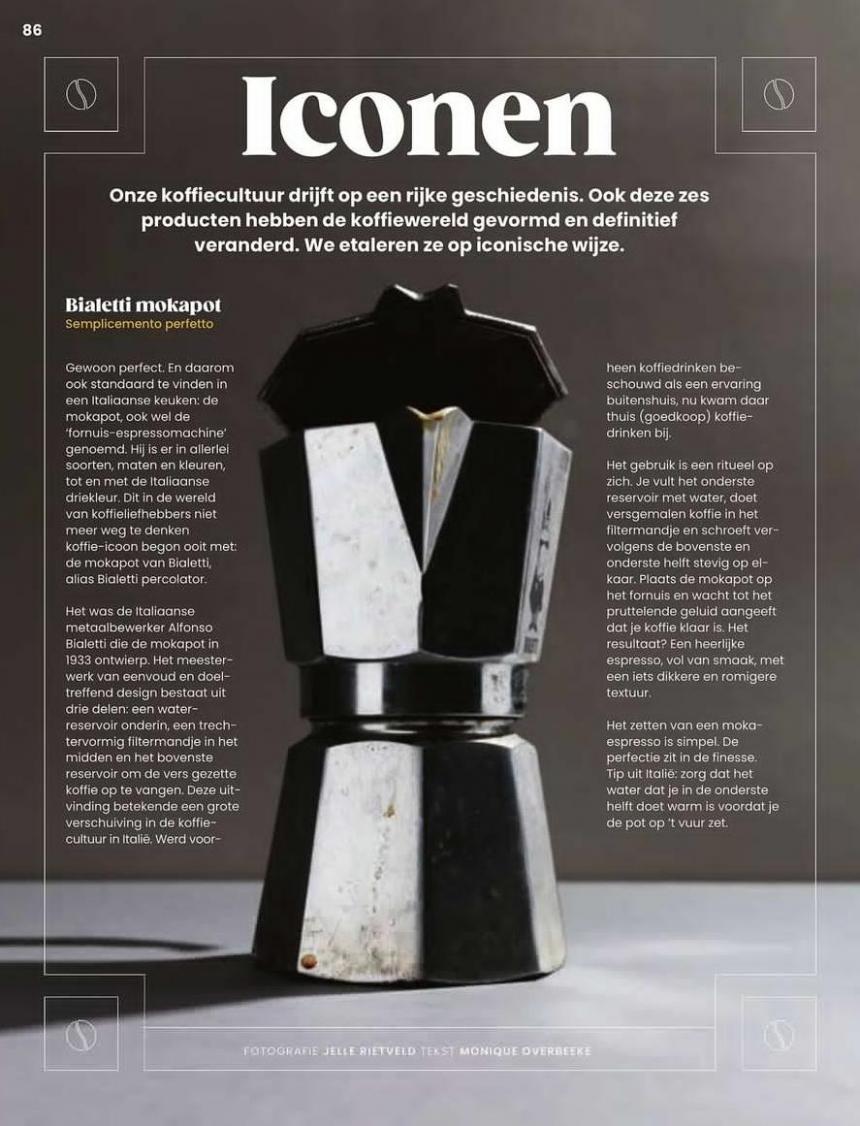 Koffie voor thuis Boon. Page 86
