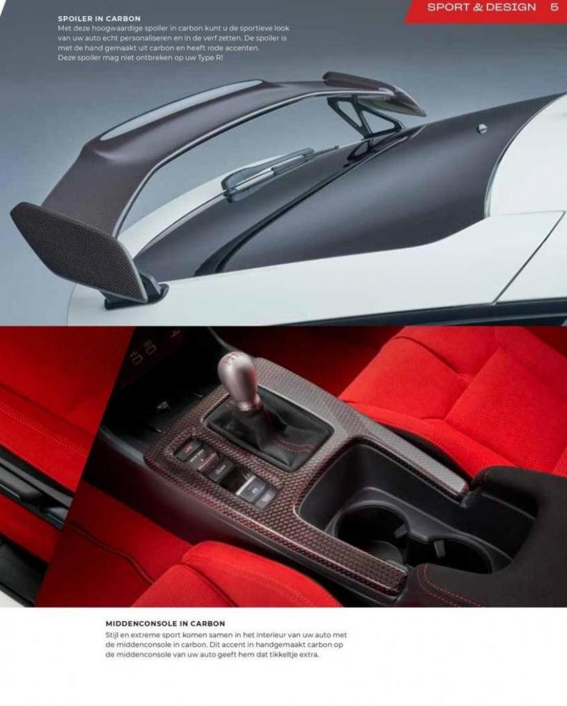 Honda Civic Type R — Brochure Accessoires. Page 5