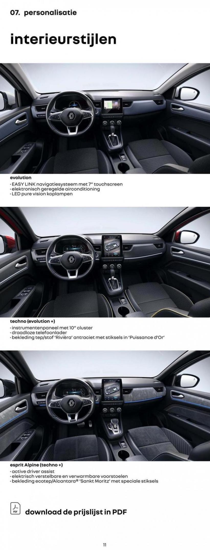 Renault Nieuwe Arkana E-Tech Full Hybrid. Page 11