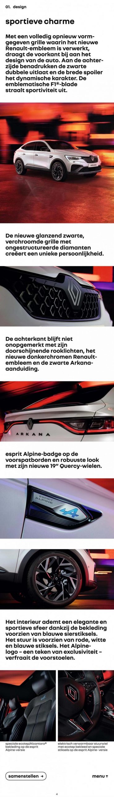 Renault Nieuwe Arkana E-Tech Full Hybrid. Page 4