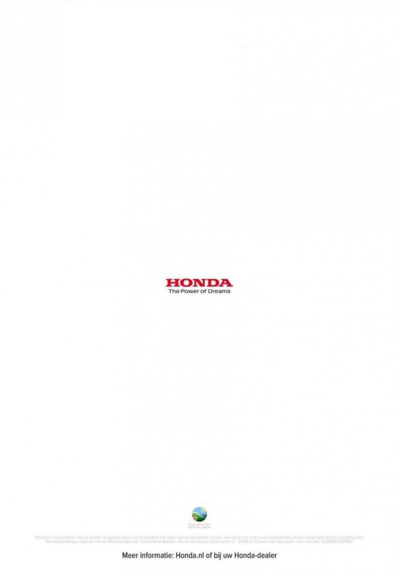Honda CR-V e:HEV Full Hybrid — Prijslijst Accessoires. Page 4