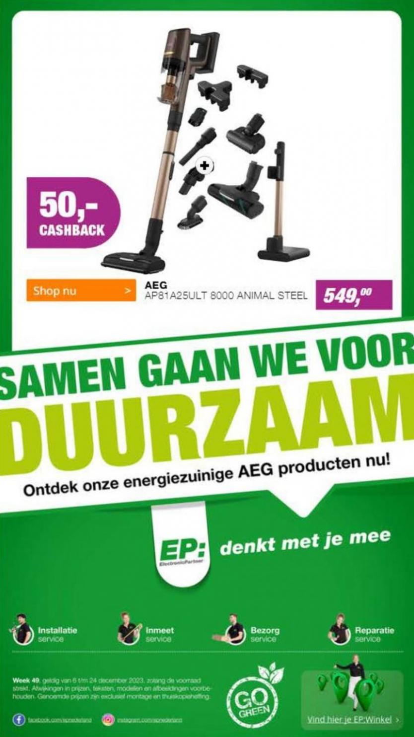 Ontdek onze energiezuinige AEG producten nu!. Page 18