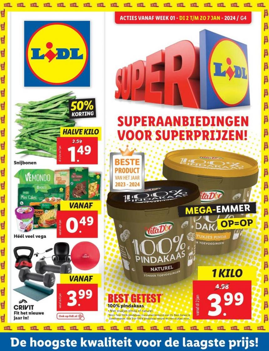 Superaanbiedingen Voor Superprijzen!. Lidl. Week 1 (2024-01-07-2024-01-07)