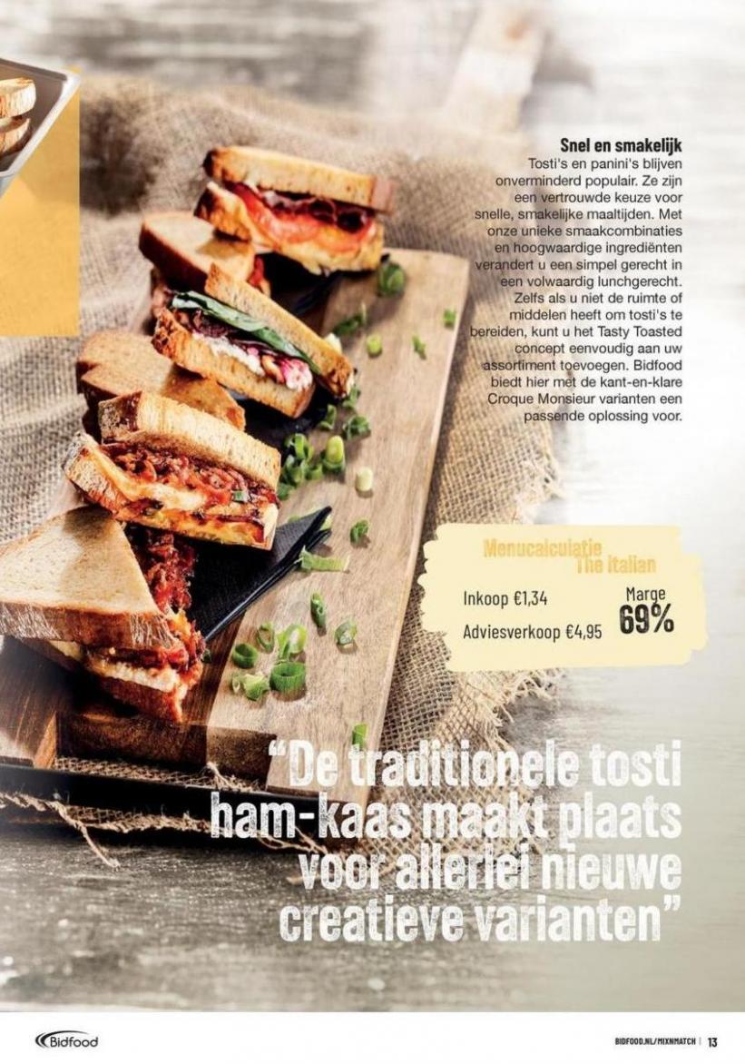 Bidfood Fastservice Concepten. Page 13