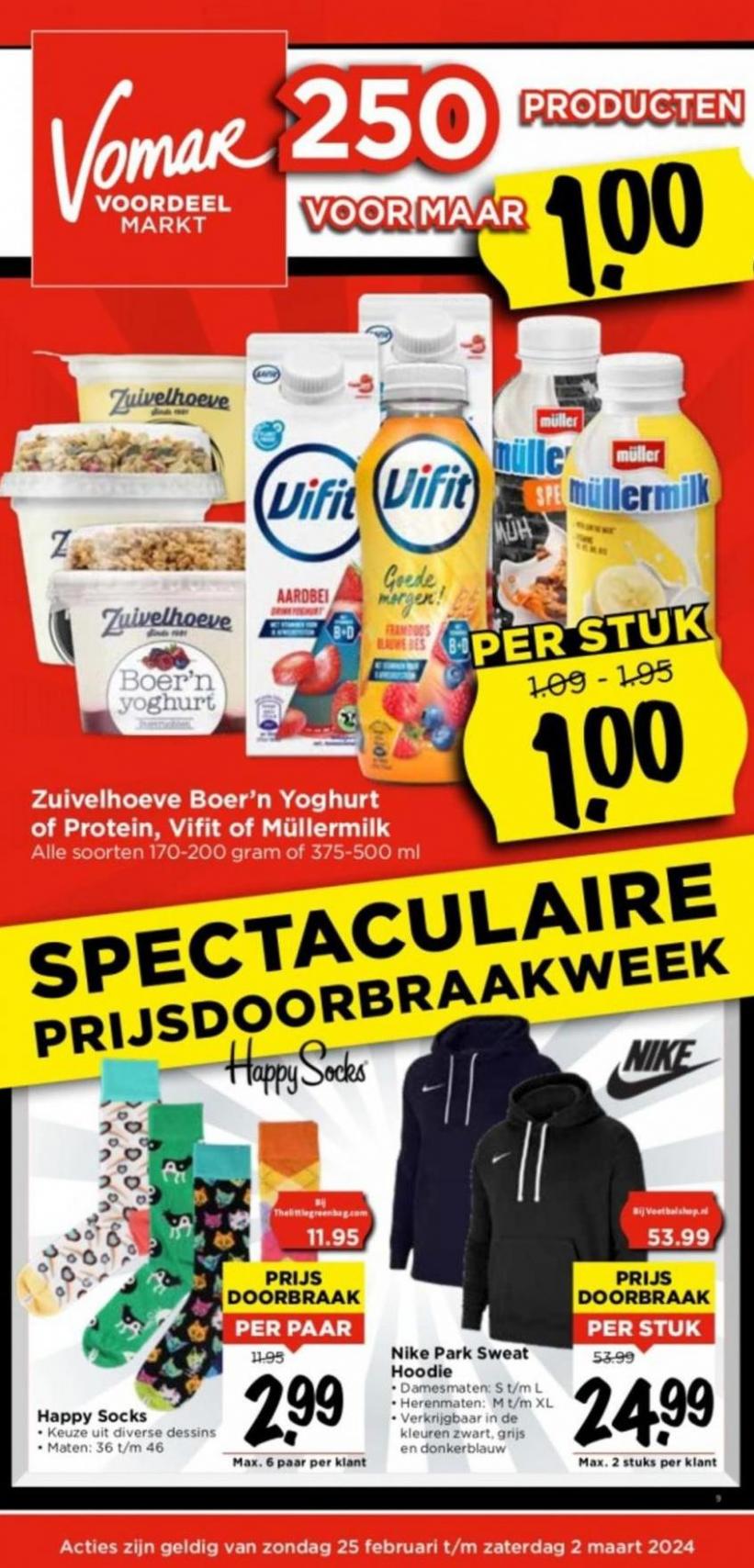 Spectaculaire Prijsdoorbraak Week. Vomar. Week 9 (2024-03-02-2024-03-02)