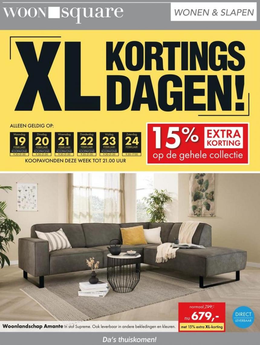 XL Kortings Dagen!. Woonsquare. Week 8 (2024-02-24-2024-02-24)